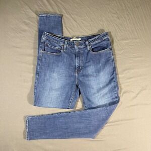 Levi's 721 High Rise Skinny Jeans Size 33 Women Stretch Denim Classic Fit